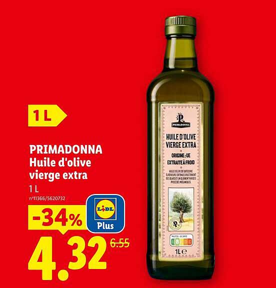 PRIMADONNA Huile d'olive vierge extra