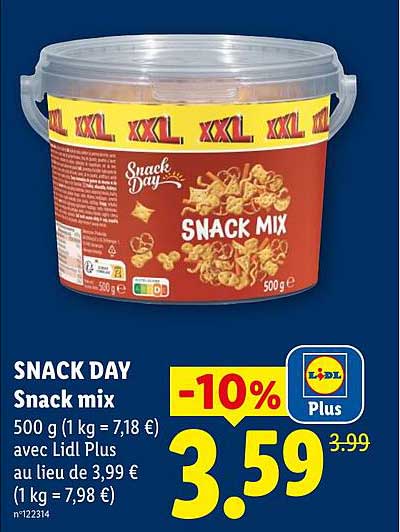 SNACK DAY Snack mix