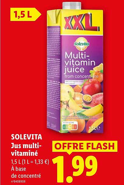 Solevita Jus multi-vitaminé