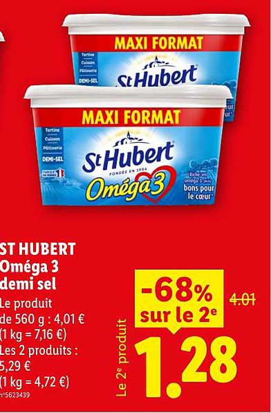 St Hubert Oméga 3