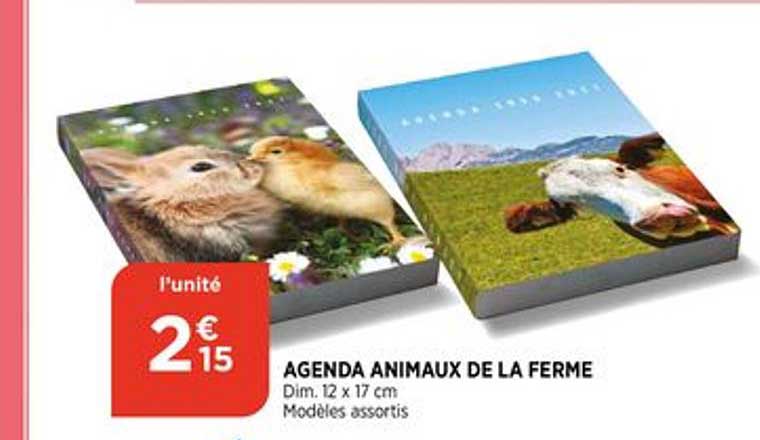 Agenda Animaux De La Ferme