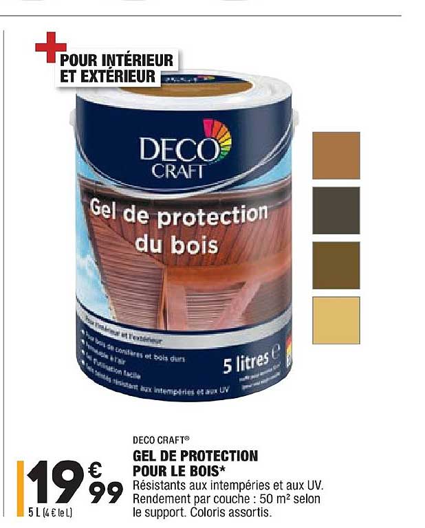 Gel De Protection Pour Le Bois Deco Craft