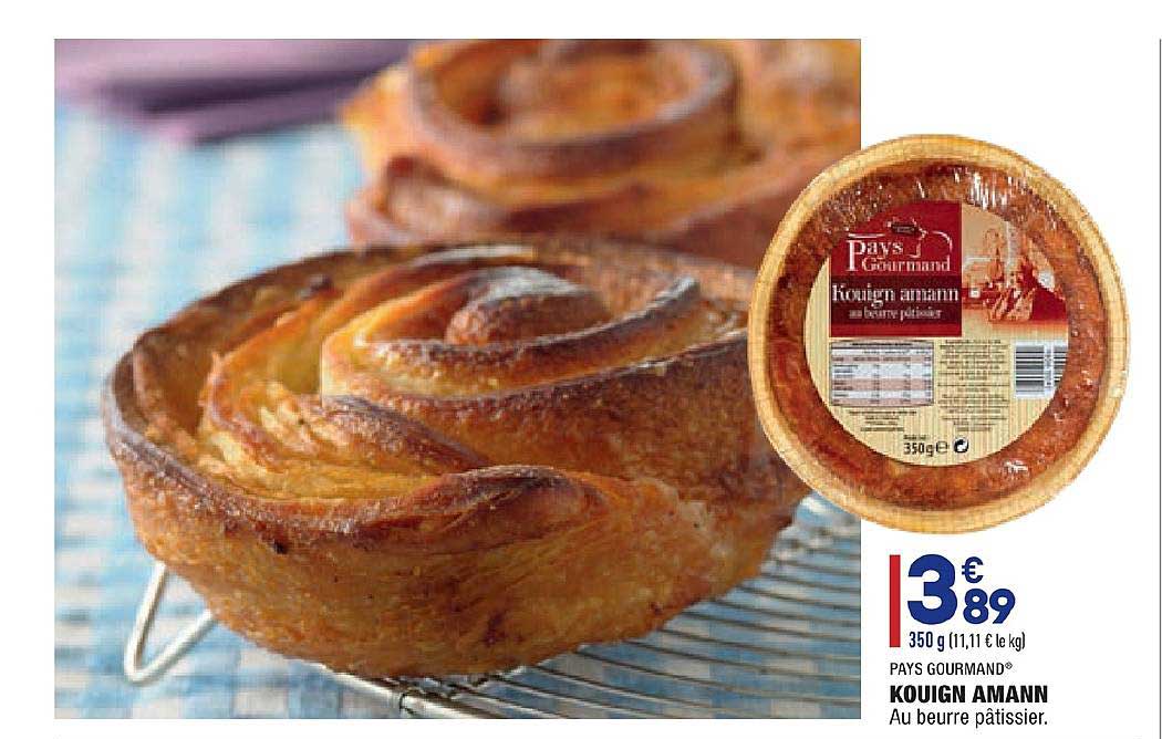 kouign amann pays gourmand