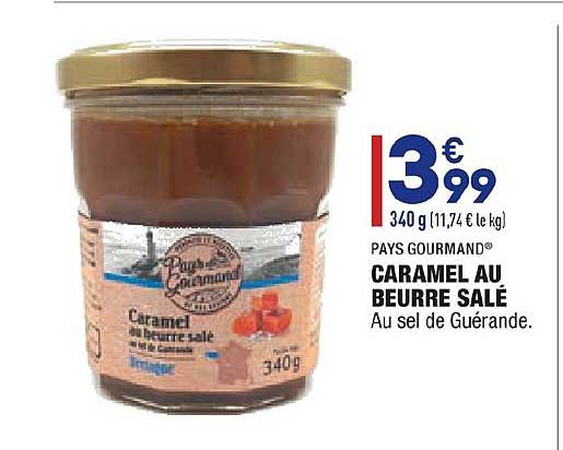 Pays Gourmand Caramel Au Beurre Salé Au Sel De Guérande