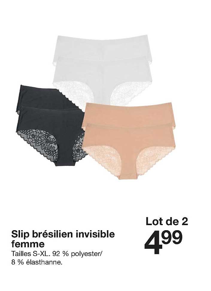 slip brésilien invisible femme