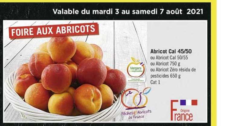 abricot cal 45-50