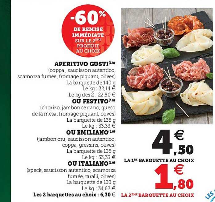 Aperitivo Gusti Ou Festivo Ou Emiliano Ou Italiano