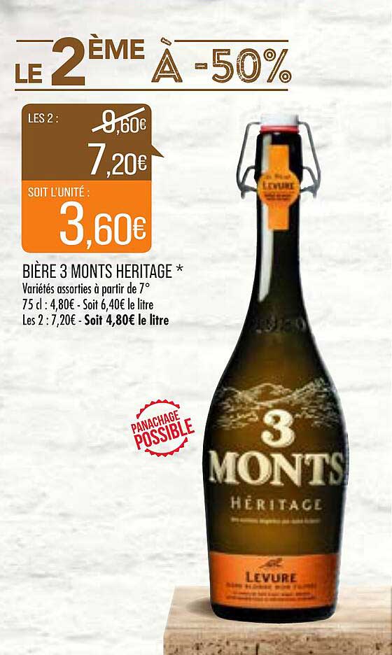 bière 3 monts héritage