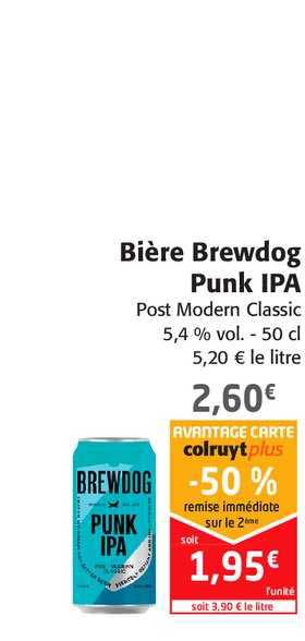 bière brewdog punk ipa