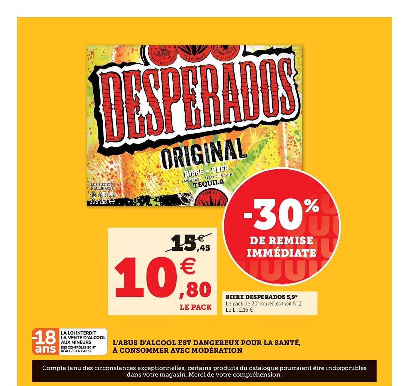 bière desperados 5,9°