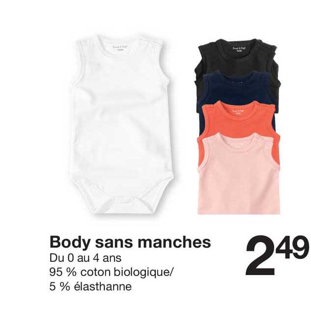 body sans manches