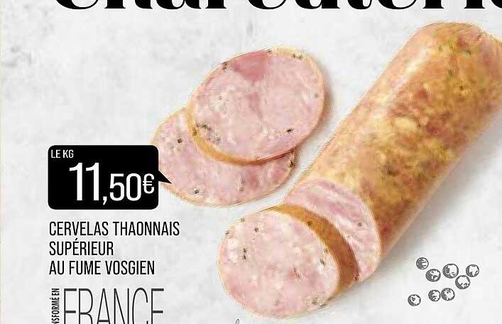 Cervelas Thaonnais Supérieur Au Fumé Vosgien