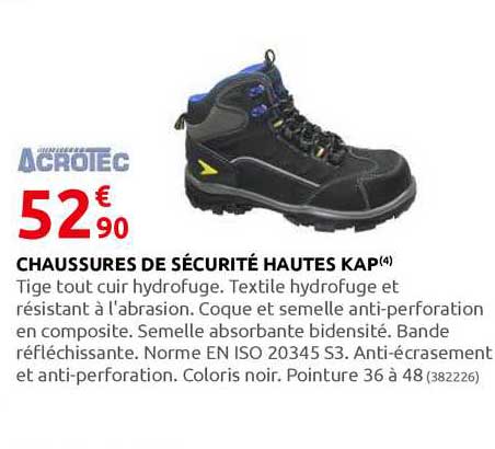 Chaussures De Sécurité Hautes Kap