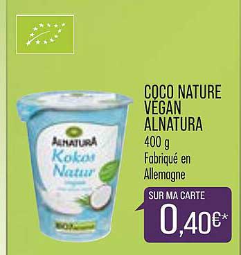 Coco Nature Végan Alnatura