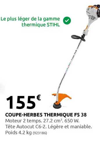 coupe-herbes thermique fs 38