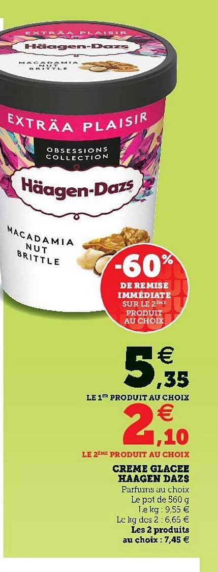 crème glacée häagen dazs