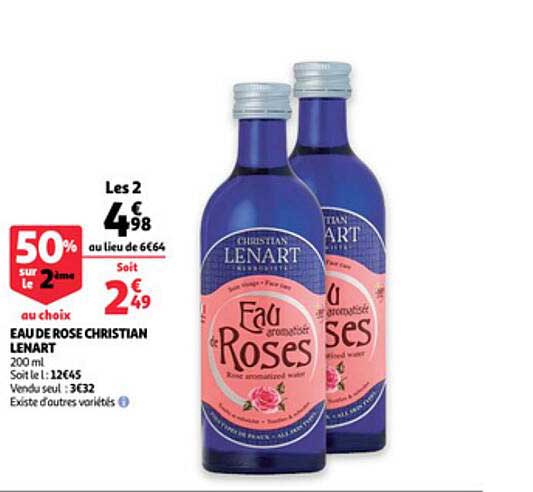 eau de rose christian lenart