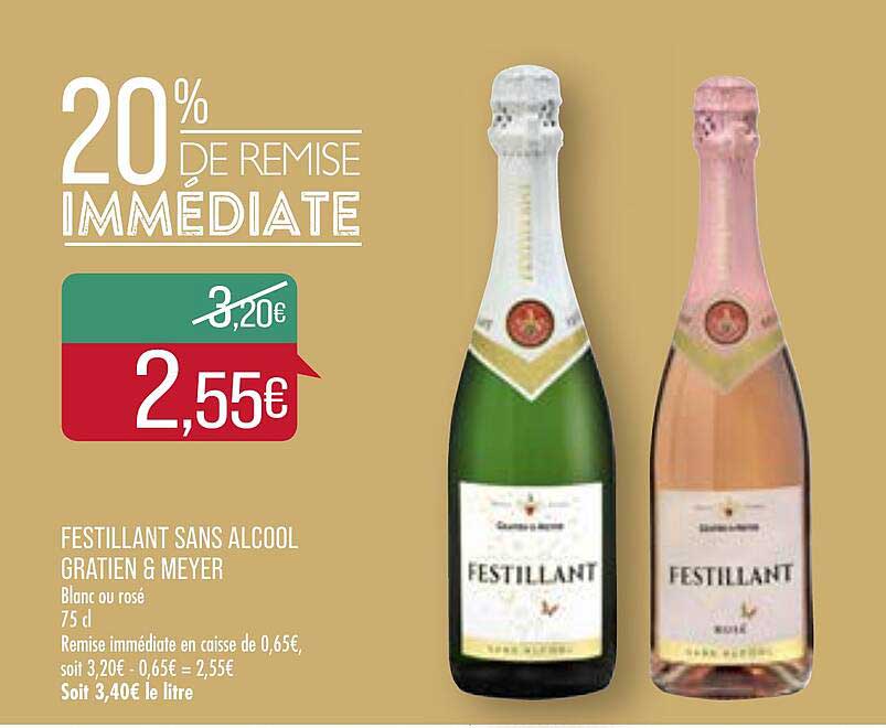 Festillant Sans Alcool Gratien & Meyer