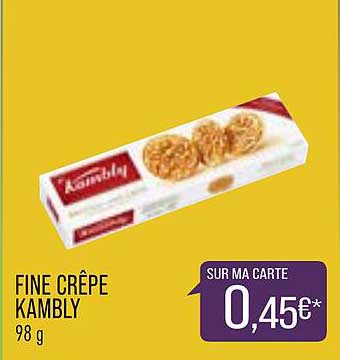 Fine Crêpe Kambly