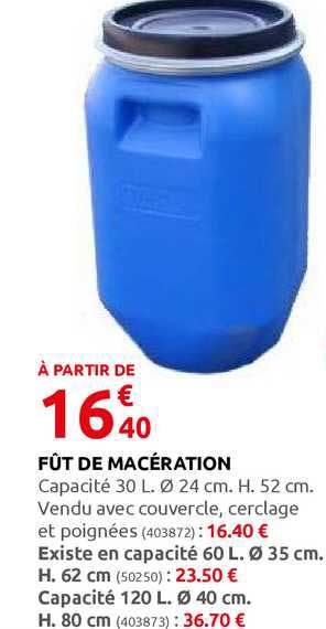 Fût De Macération