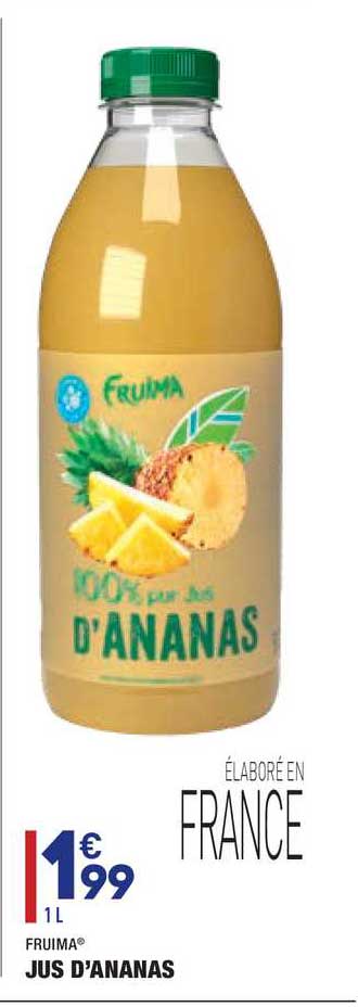 jus d'ananas fruima