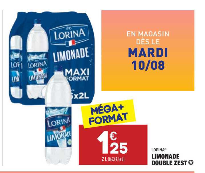 limonade double zest lorina