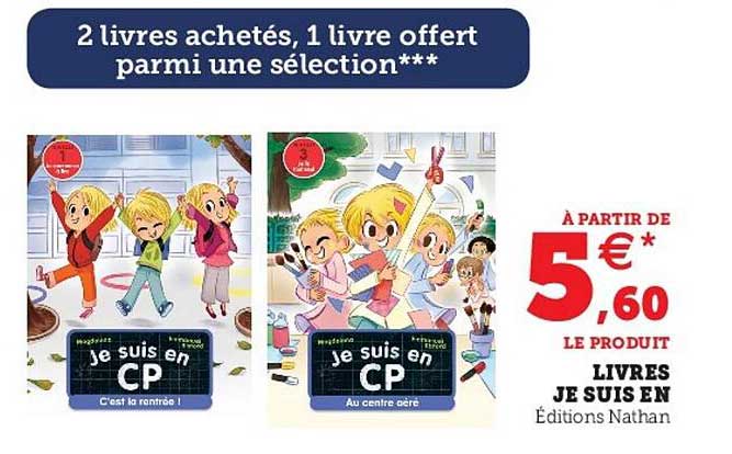 livres je suis en cp