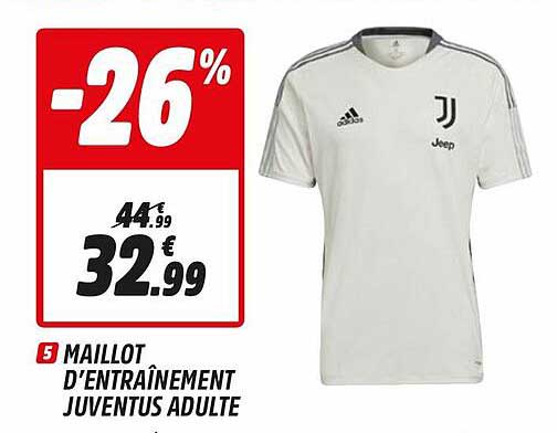 Maillot D'entraînement Juventus Adulte Adidas