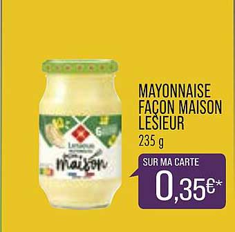 mayonnaise façon maison lesieur
