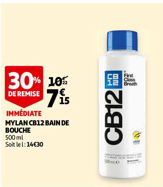 mylan cb12 bain de bouche