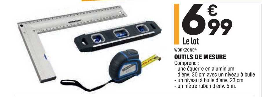 outils de mesure workzone