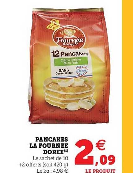 pancakes la fournée dorée
