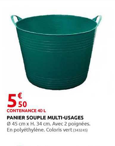 Panier Souple Multi-usages