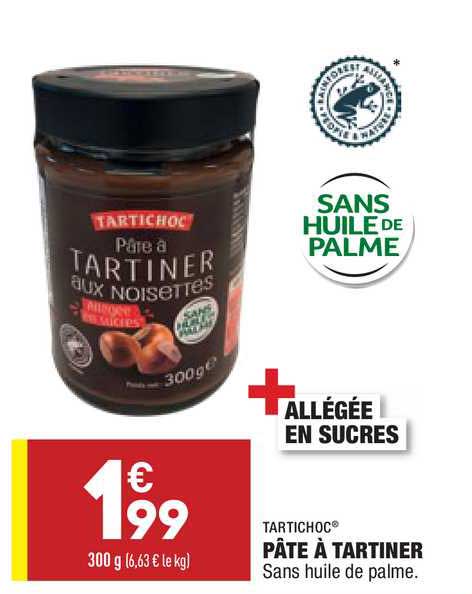 Pâte à Tartiner Tartichoc