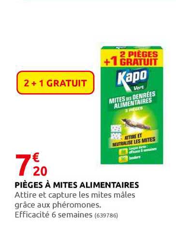 pièges à mites alimentaires kapo