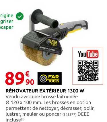 Rénovateur Extérieur 1300 W Far Tools