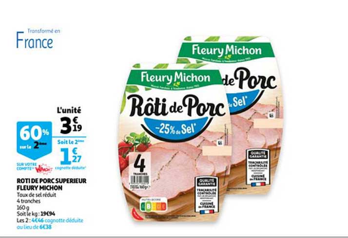rôti de porc supérieur fleury michon