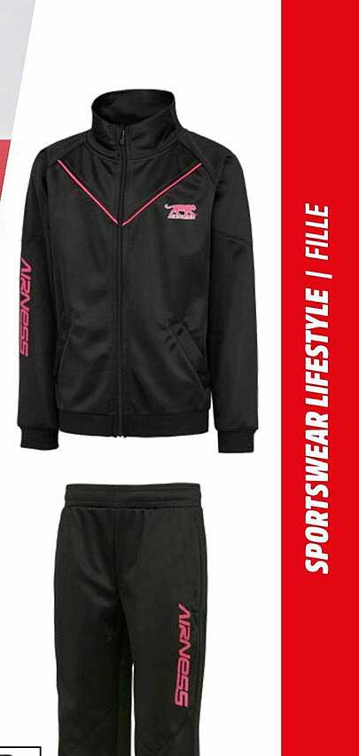 sportswear lifestyle fille