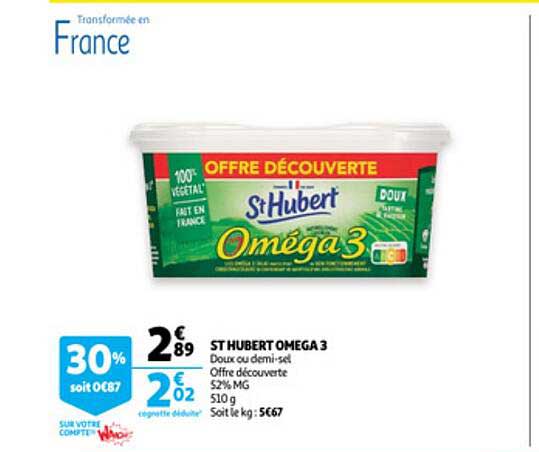 st hubert oméga 3
