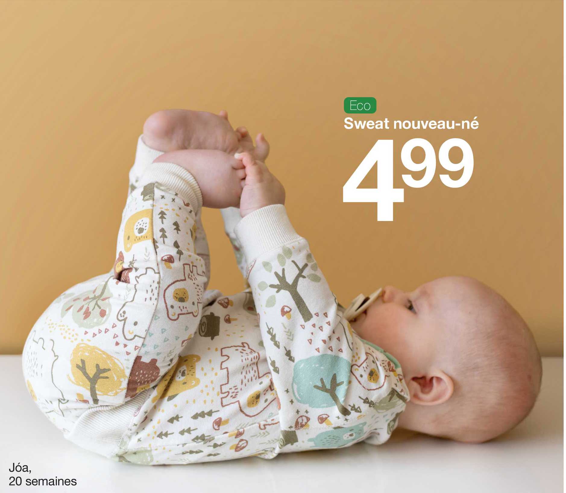 sweat nouveau-né