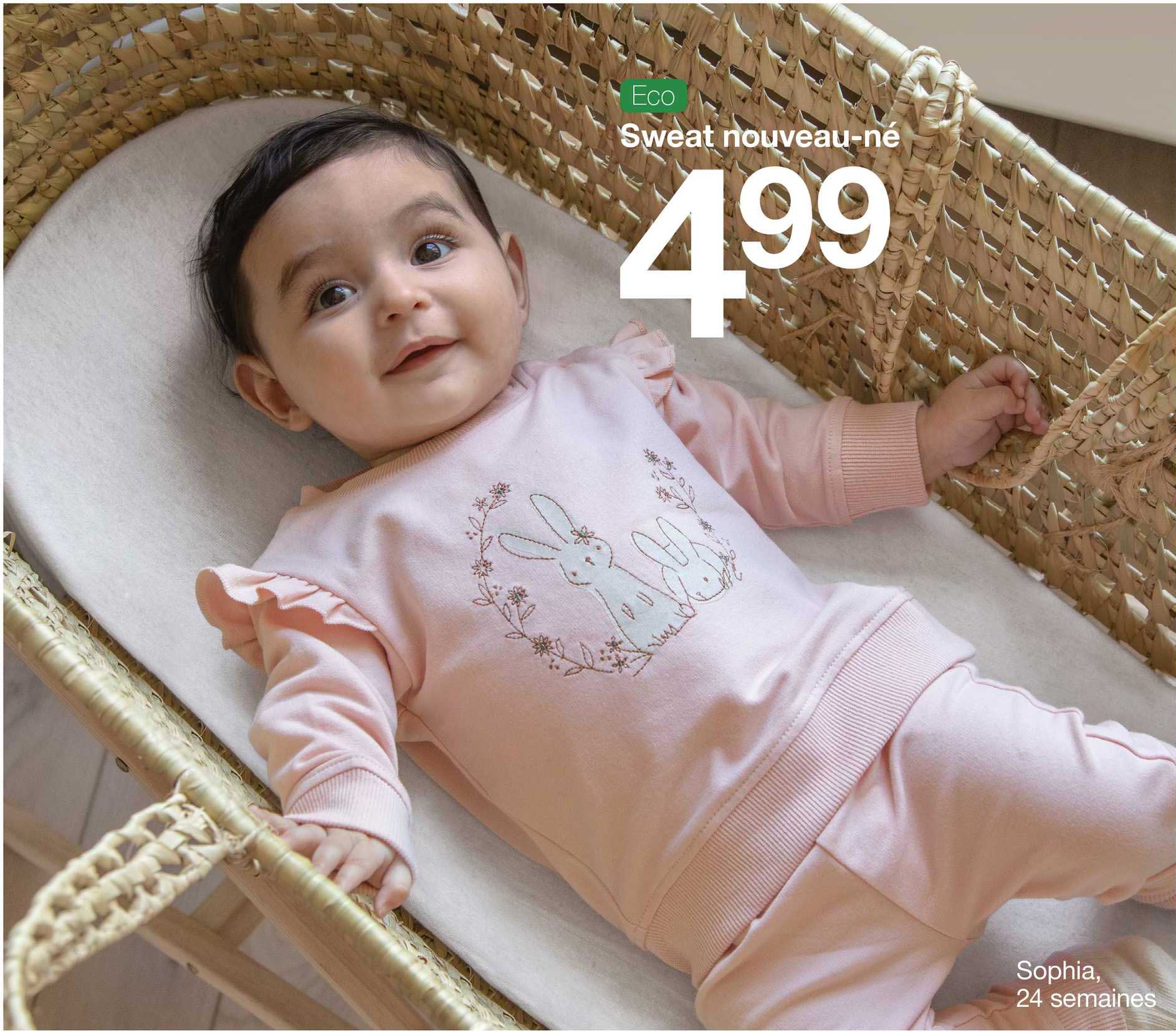 sweat nouveau-né