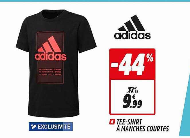 tee-shirt à manches courtes adidas