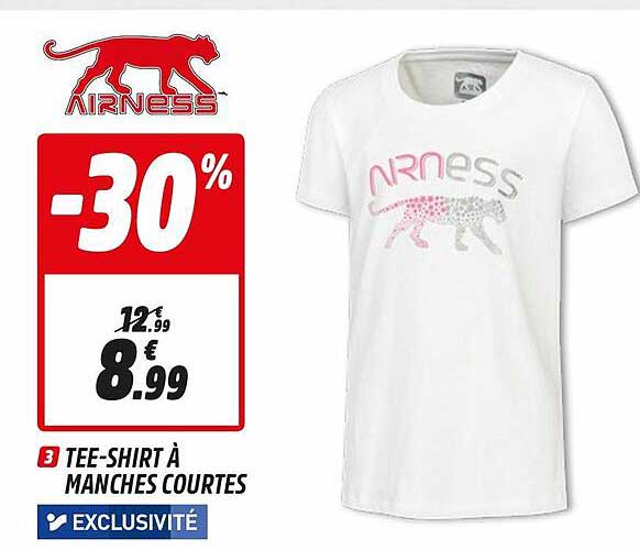 Tee-shirt à Manches Courtes Airness