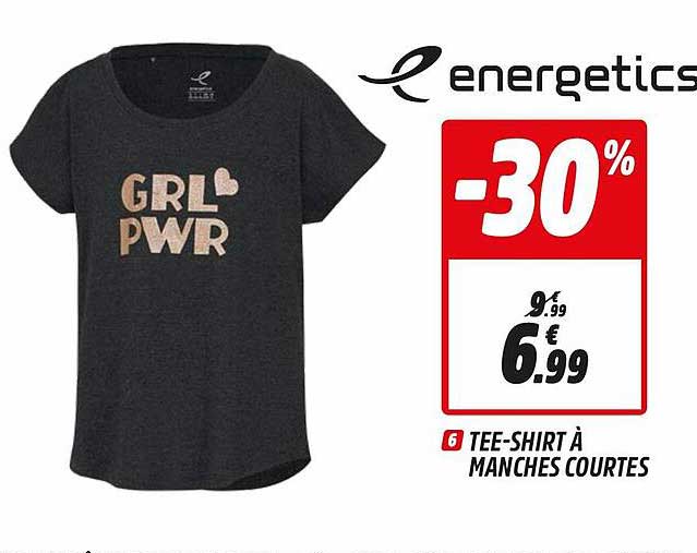 Tee-shirt à Manches Courtes Energetics