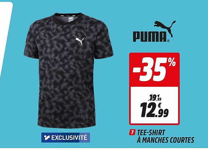 tee-shirt à manches courtes puma