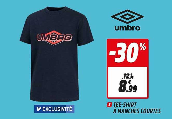Tee-shirt à Manches Courtes Umbro