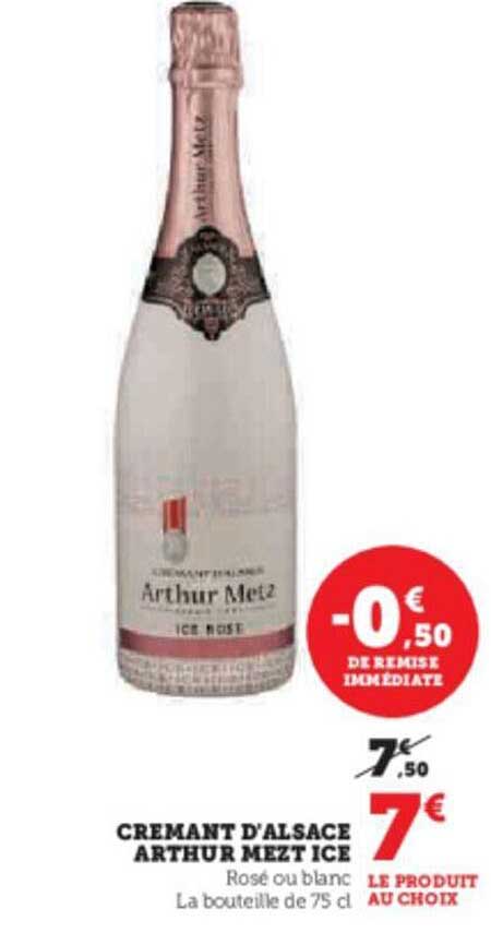 crémant d'alsace arthur metz ice