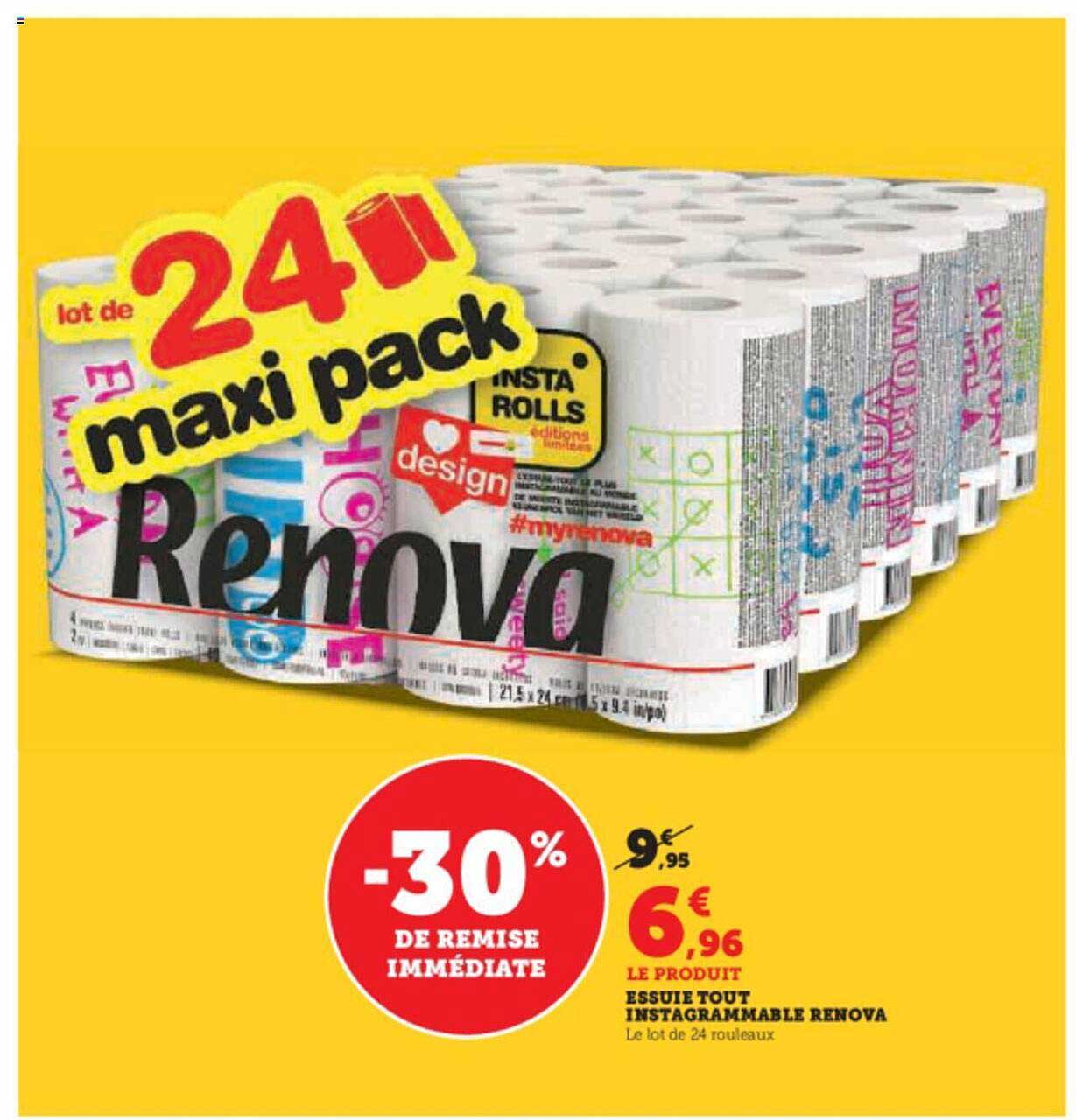 essuie tout instagrammable renova