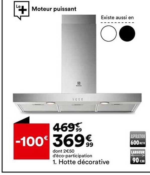 hotte décorative