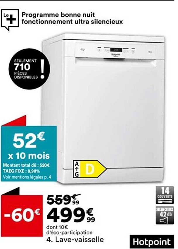 lave-vaisselle hotpoint